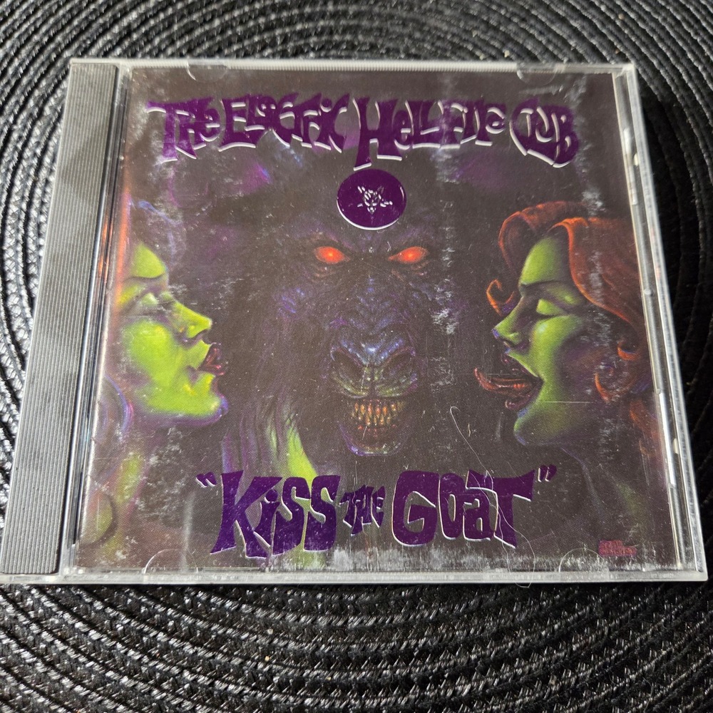 Electric Hellfire Club Kiss the Goat CD 1995 Cleopatra Industrial Rock Vintage